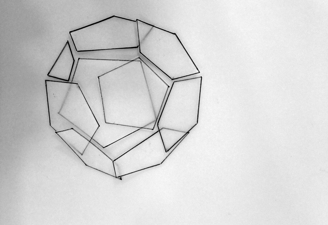 Sketch of geometric shapes